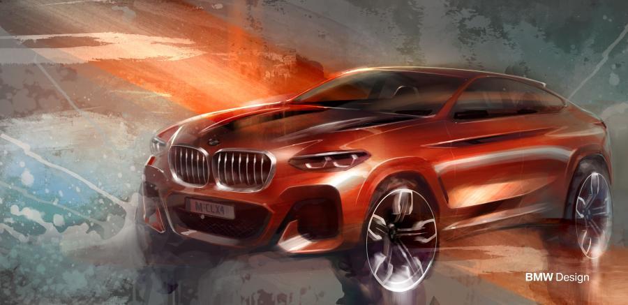 Эскиз BMW X4 M40d (G02) 2018 года  (WW) (фото 53 из 213)